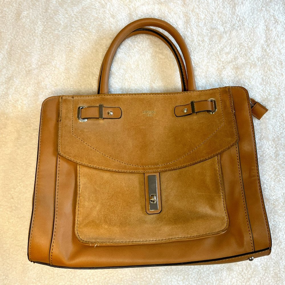 Guess Brown Hand Bag